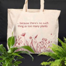 Squire's Organic Cotton Bag - Flowers